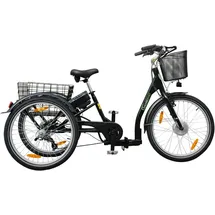 Sachsenrad T3A Trio II 40 cm 24 Zoll Unisex schwarz