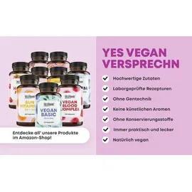 yes vegan Leber Komplex Mariendistel Artischocke Löwenzahn Cholin Kapseln 220 St.