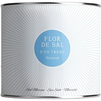 Gusto Mundial Flor de Sal d’Es Trenc Natural Salz 90g | unbehandeltes, naturbelassenes Meersalz aus Mallorca | Gourmetsalz für ein besonderes Finish