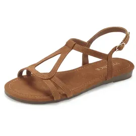 VIVANCE Sandalette Damen Camel 38