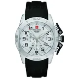 Swiss Alpine Military Herren Uhr Chrono 7063.9833SAM Silikon