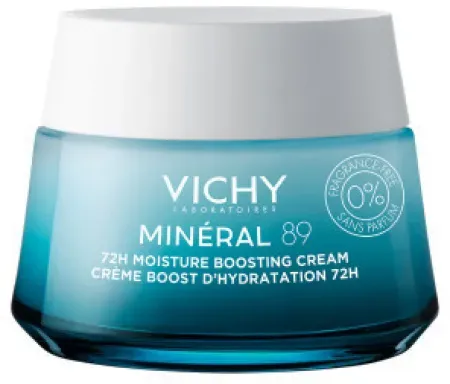 Vichy Minéral 89 Feuchtigkeitsspendende Tagescreme Ohne Parfum Alle Hauttypen Tiegel 50ml