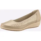 Witt Weiden Ballerina in beige-gemustert | Gr.: 40