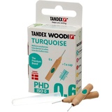 Tandex WOODI Interdentalbürsten Turquoise, PHD 0.6/ISO 0