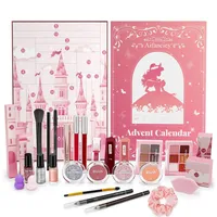 Beauty Adventskalender 2025 Mädchen mit 24 Exquisite Kosmetik Geschenk für Mädchen Teenager Frauen, Hochwertiger Beautyprodukten Eine Abwechslungsreiche Verwöhnende Und Stylische Adventszeit-24 Stück