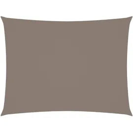vidaXL Sonnensegel Oxford-Gewebe Rechteckig 2,5x3,5 m Taupe
