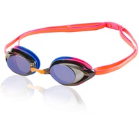 Speedo Women's Vanquisher 2.0 Mirrorred Swim Goggle, One Size, Hot Coral
