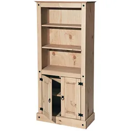 SIT Möbel Vitrine 19001-01 81 x 38 x 177 cm Schwarz
