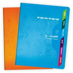 Calligraphe 10x Heft 17X22 120P SEYES 70G- Sortiert 55C