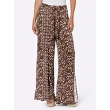 Heine Schlupfhose in rotbraun-champagner-bedruckt | Gr.: 36