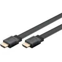 Goobay High-Speed-HDMI Flachkabel, mit Ethernet - 8K/60 Hz, 77135
