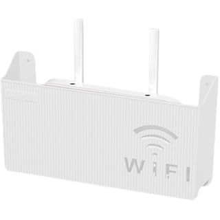 ulapithi WiFi-Aufbewahrungsbox Zur Wandmontage, WiFi-Aufbewahrungsbox Zur Wandmontage WLAN-Router- Formaldehydfreie Aufbewahrungsbox, Kleine WLAN-Boxen Für Zu Hause Kein Stanzen 9,64X5,51X2,36"