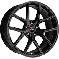 Momo Tires RF01 stardust glossy black 8.5x20 ET45 - LK5/112 ML57.1 Alufelge schwarz