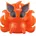Nyanto The Big Nyaruto Series Sammelfigur Kurama 10 cm Orange