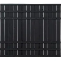 Plus Rustik 180 x 158 cm schwarz