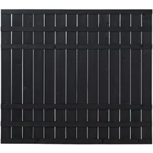 Plus Rustik 180 x 158 cm schwarz