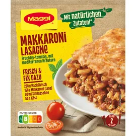 MAGGI Saucen Makkaroni Lasagne fruchtig mit mediterranen Kräutern 40 g