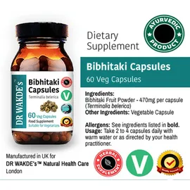 DR WAKDE's Bibhitaki Kapseln 60 Vegi Caps