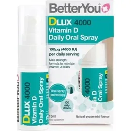 BetterYou DLux 4000 Tägliches Vitamin D Spray Minze 15 ml