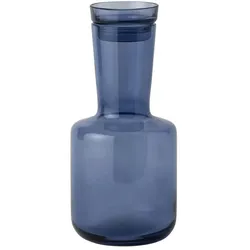 Muuto - Raise Glaskaraffe, dunkelblau