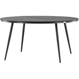 VCM ebuy24 Break Esstisch Ø150cm Schwarz,