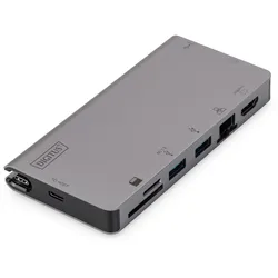 DIGITUS DA-70877 - Dockingstation - USB-C - VGA, HDMI