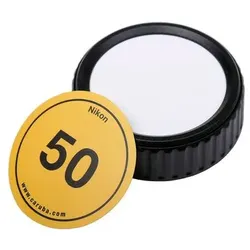Caruba Objektivrückdeckel Beschreibbar  Nikon FX
