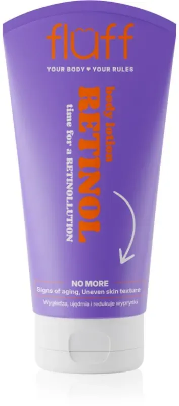 Fluff Retinol verjüngende Körpermilch mit Retinol 150 ml