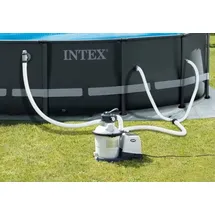Intex Schwimmbadschlauch Verschraubung 2 IG, Länge 150 cm, weiß