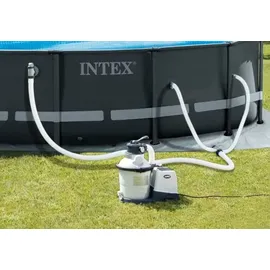Intex Schwimmbadschlauch Verschraubung 2 IG, Länge 150 cm, weiß