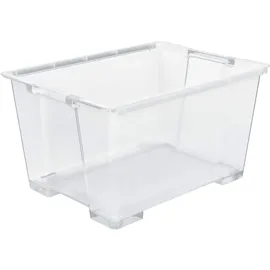 Rotho Aufbewahrungsbox Evo Easy 140 Liter Kunststoff Transparent l