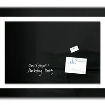 Sigel Glas-Magnettafel artverum® 100,0 x 65,0 cm schwarz