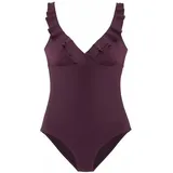 JETTE Badeanzug Damen bordeaux Gr.40 Cup C