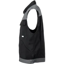 Planam Weste Highline Gr. 4XL schwarz/schiefer/zink