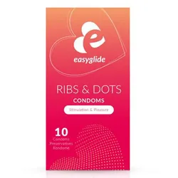 Easyglide Ribs and Dots Condoms