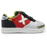 Munich G-3 Velcro 446 Hallenfußballschuhe - Multicolor - EU 28