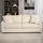 Homcom 3-Sitzer-Sofa-212L x 80B x 88H cm-Cremeweiß | Gr.: onesize