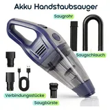 ideoon Akku-Handstaubsauger schwarz