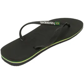 havaianas Brasil Logo Schwarz 43