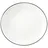 SELTMANN WEIDEN Frühstücksteller oval 21 cm schwarz