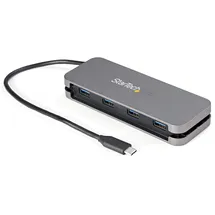 Startech StarTech.com 4 Port USB-C-Hub - USB 3.0 Typ-C Hub USB 3.2 Gen 1) - Schwarz,