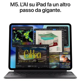 Apple iPad Pro M5 2025 13" Wi-Fi + Cellular 2 TB Standardglas Silber