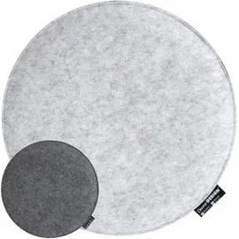 Dune Design Sitzkissen Ø 35 cm grau 1 St.