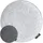 Dune Design Sitzkissen Ø 35 cm grau 1 St.