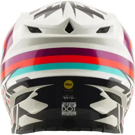 Troy Lee Designs SE5 Polycarbonate Weiß/Schwarz/Lila/Rot XL