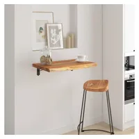 VidaXL Wandregal 70 x 40 x 3,8 cm Braun