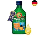 Möller's Omega 3 Lebertran | Nordic omega 3 kinder Nahrungsergänzung mit EPA, D