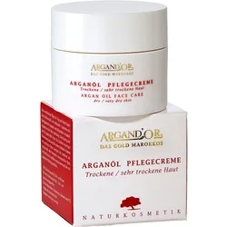 Argand ́Or Arganöl Pflegecreme trockene/sehr trockene Haut, 50 Milliliter