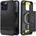 iPhone 15 Pro Max Rugged Armor Hülle schwarz
