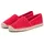 Tommy Hilfiger Flag Canvas Espadrille Damen Rot 37